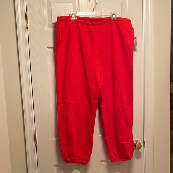 JoyLab Pants - Joylab Red Mid-Rise Joggers…size XXL